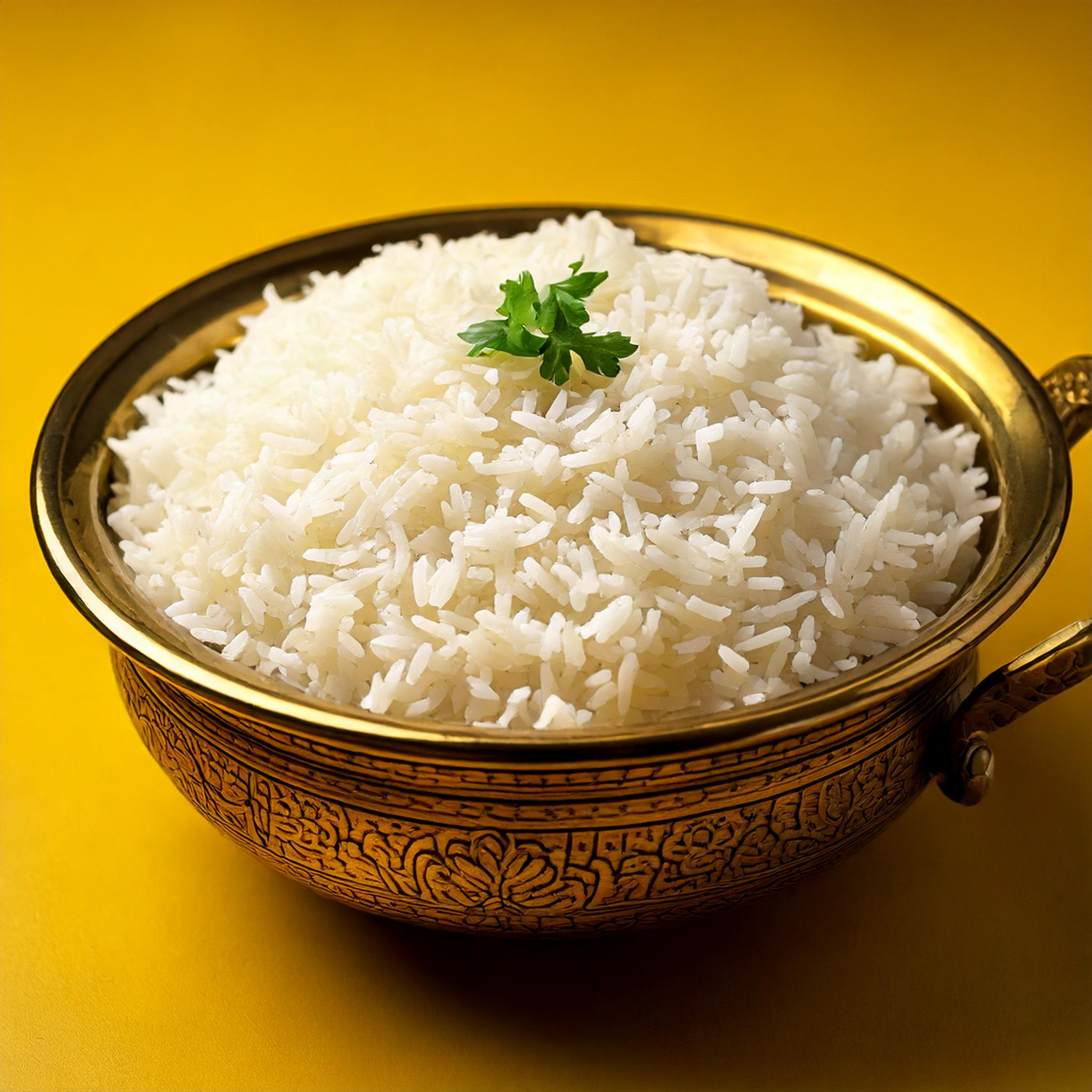 Basmatiris — dampede langkornede ris